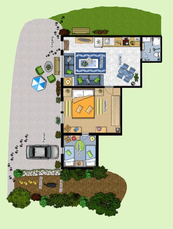 Apartamento Kaept'N Boeff Vadersdorf Habitación foto